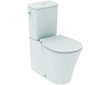 Ideal Standard Connect Air - WC kombi mísa, spodní/zadní odpad, AquaBlade, Ideal Plus, bílá E0137MA