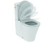 Ideal Standard Connect Air - WC kombi mísa, spodní/zadní odpad, AquaBlade, Ideal Plus, bílá E0137MA
