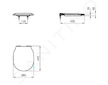Ideal Standard Connect Air - WC sedátko Softclose, bílá E036801