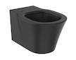 Ideal Standard Connect Air - Závěsné WC, AquaBlade, černá E0054V3