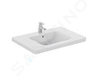 Ideal Standard Connect Freedom - Umyvadlo 80x56 cm, 1 otvor baterii, bílá E548401