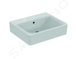 Ideal Standard Connect - Umyvadlo 55x18x46 cm, bez otvoru pro baterii, s přepadem, Ideal Plus, bílá E8111MA
