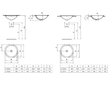 Ideal Standard Connect - Umyvadlo zápustné 38 cm, s přepadem, bílá E505101