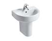 Ideal Standard Connect - Umývátko 45x36 cm, s přepadem, otvor pro baterii, Ideal Plus, bílá E7968MA