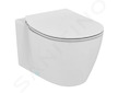 Ideal Standard Connect - Závěsné WC, Aquablade, bílá E047901