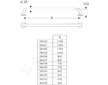 Ideal Standard Contour 21 - Opěrné madlo 60 cm, nerezová ocel S6454MY
