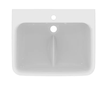 Ideal Standard Contour 21+ - Umyvadlo 60x48 cm, bez přepadu, otvor pro baterii, SmartGuard+, bílá E1604HY