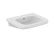 Ideal Standard Contour 21+ - Umyvadlo bezbariérové 65x56 cm, s přepadem, bez otvoru pro baterii, SmartGuard+, bílá E3623HY