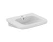 Ideal Standard Contour 21+ - Umyvadlo bezbariérové 65x56 cm, s přepadem, otvor pro baterii, SmartGuard+, bílá E3622HY