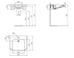 Ideal Standard Contour 21+ - Umyvadlo bezbariérové 65x56 cm, s přepadem, otvor pro baterii, SmartGuard+, bílá E3622HY