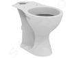 Ideal Standard Contour 21 - WC kombi mísa, bezbariérová, 36x45x66 cm, zadní odpad, bílá E883201
