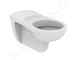 Ideal Standard Contour 21 - Závěsné WC bezbariérové, bílá V340401