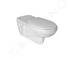 Ideal Standard Contour 21 - Závěsné WC bezbariérové, bílá V340401