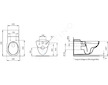 Ideal Standard Contour 21 - Závěsné WC bezbariérové, Rimless, bílá S306901
