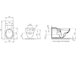 Ideal Standard Contour 21 - Závěsné WC bezbariérové, Rimless, bílá S306901