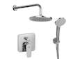 Ideal Standard Esla - Sprchový set s baterií pod omítku, s tělesem, průměr 20 cm, chrom bd577AA