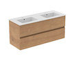 Ideal Standard Eurovit+ - Skříňka s dvojumyvadlem, 55x120x44 cm, 2 zásuvky, přírodní dub R0576Y8