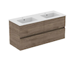 Ideal Standard Eurovit+ - Skříňka s dvojumyvadlem, 55x120x44 cm, 4 zásuvky, ořech R0577Y9