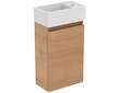 Ideal Standard Eurovit+ - Skříňka s umývátkem, 55x35x20 cm, 1 dvířka, přírodní dub R0569Y8