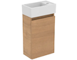 Ideal Standard Eurovit+ - Skříňka s umývátkem, 55x35x20 cm, 1 dvířka, přírodní dub R0569Y8