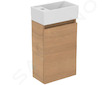 Ideal Standard Eurovit+ - Skříňka s umývátkem, 55x35x20 cm, 1 dvířka, přírodní dub R0570Y8