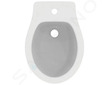 Ideal Standard Eurovit - Stojící bidet, 360x500 mm, s přepadem, otvor pro baterii, bílá E877401