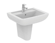 Ideal Standard Eurovit - Umyvadlo 55x44x19 cm, s přepadem, otvor pro baterii, bílá K284701