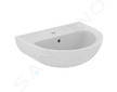Ideal Standard Eurovit - Umyvadlo 55x45x22 cm, s přepadem, otvor pro baterii, bílá V154001