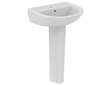 Ideal Standard Eurovit - Umyvadlo 55x46 cm, s přepadem, otvor pro baterii, bílá W332601