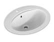 Ideal Standard Eurovit - Umyvadlo 56x46 cm, s přepadem, otvor pro baterii, bílá E874901