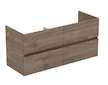 Ideal Standard Eurovit+ - Umyvadlová skříňka, 55x120x44 cm, 4 zásuvky, ořech R0267Y9