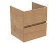 Ideal Standard Eurovit - Umyvadlová skříňka, 55x50x44 cm, 2 zásuvky, dub R0256Y8