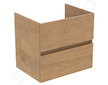 Ideal Standard Eurovit - Umyvadlová skříňka, 55x60x44 cm, 2 zásuvky, dub R0259Y8