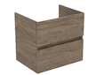 Ideal Standard Eurovit+ - Umyvadlová skříňka, 55x60x44 cm, 2 zásuvky, ořech R0259Y9