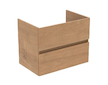 Ideal Standard Eurovit+ - Umyvadlová skříňka, 70x55x44 cm, 2 zásuvky, přírodní dub R0261Y8