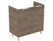 Ideal Standard Eurovit - Umyvadlová skříňka, 84x80x44 cm, 2 dvířka, panty L/P, ořech R0262Y9