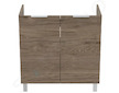 Ideal Standard Eurovit - Umyvadlová skříňka, 84x80x44 cm, 2 dvířka, panty L/P, ořech R0262Y9