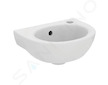 Ideal Standard Eurovit - Umývátko 35x26 cm, s přepadem, otvor pro baterii vpravo, bílá E871601