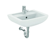 Ideal Standard Eurovit - Umývátko 45x36x17 cm, s přepadem, otvor pro baterii, bílá K284801