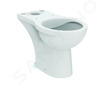 Ideal Standard Eurovit - WC kombi mísa, Rimless, bílá WV02501