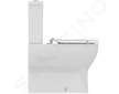 Ideal Standard Eurovit - WC kombi se sedátkem SoftClose, vario odpad, RimLS+, bílá E336301