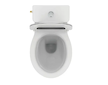 Ideal Standard Eurovit - WC kombi se sedátkem SoftClose, vario odpad, RimLS+, bílá W843301