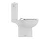 Ideal Standard Eurovit - WC kombi se sedátkem SoftClose, vario odpad, RimLS+, bílá W843301