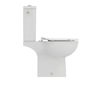 Ideal Standard Eurovit - WC kombi se sedátkem SoftClose, vario odpad, RimLS+, bílá W843301