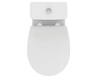 Ideal Standard Eurovit+ - WC kombi se sedátkem SoftClose, vario odpad, spodní napouštění, RimLS+, bílá W007501
