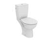 Ideal Standard Eurovit - WC kombi se sedátkem SoftClose, zadní odpad, bílá W328501