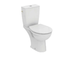 Ideal Standard Eurovit - WC kombi se sedátkem SoftClose, zadní odpad, bílá W328501