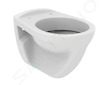 Ideal Standard Eurovit - Závěsné WC, ploché splachování, bílá V340301