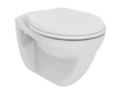 Ideal Standard Eurovit - Závěsné WC, ploché splachování, bílá V340301