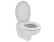 Ideal Standard Eurovit - Závěsné WC, Rimless, bílá K881001